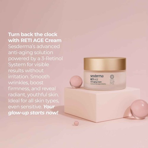 Sesderma RETI AGE Anti-Aging Cream, 1.7 fl oz
