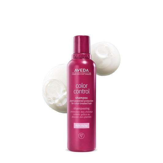 Aveda Color Control Rich Shampoo | Fights Fade, Adds Shine | For Medium to Thick Color-Treated Hair Types | Silicone Free | 98% Naturally Derived*, 6.7 Fl Oz