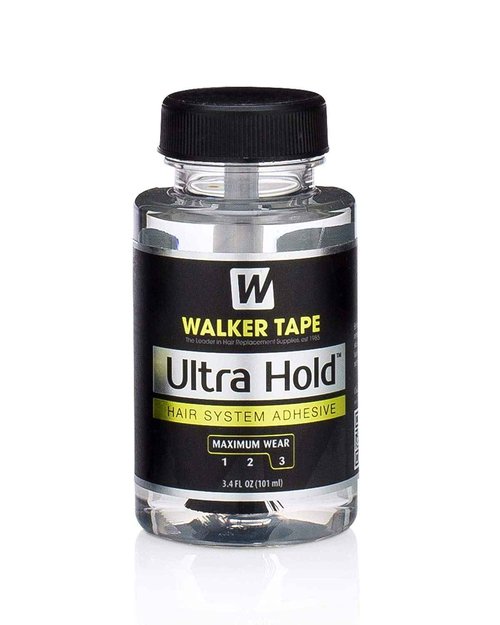 Walker Tape Ounce (355 mL) C22 Citrus Solvent Wig Glue Remover with 3.4 Ounce Ultra Hold Hair System Wig Adhesive WKR-UH-3.4+-C22-12 Custom