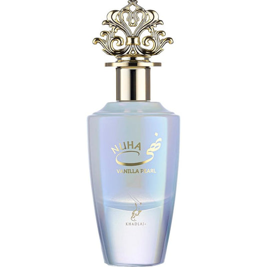 Khadlaj Nuha Vanilla Pearl for Women Eau de Parfum Spray, 2.87 Ounce
