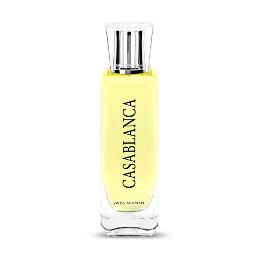 Swiss Arabian Casablanca - Luxury Products From Dubai - Long Lasting, Addictive Personal EDP Spray Fragrance - Seductive Signature Aroma - 3.4 Oz
