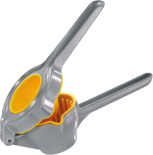 Westmark Limona - Fruit Squeezer, Heavy Duty Citrus Press, Manual Juicer for Lemon, Lime, Orange & Other Fruits with Aluminum Hand Press, Hand Held Fruit Juicer with Ergonomic Lever Design