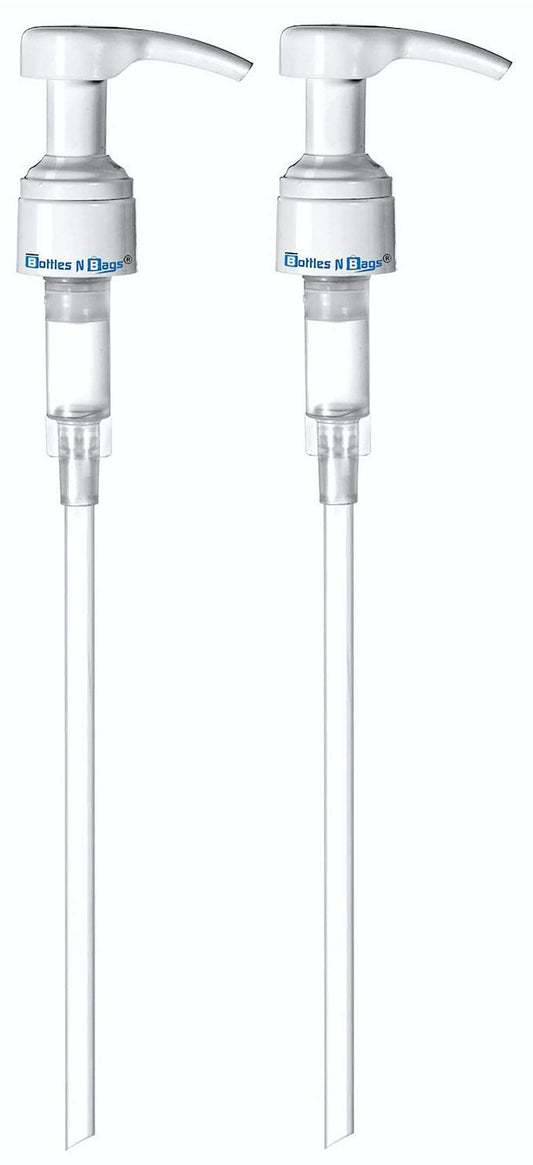 2 New Aveda Bottle Pumps fits 1 Liter Products Shampoo, Conditioner, Lotion, Etc.