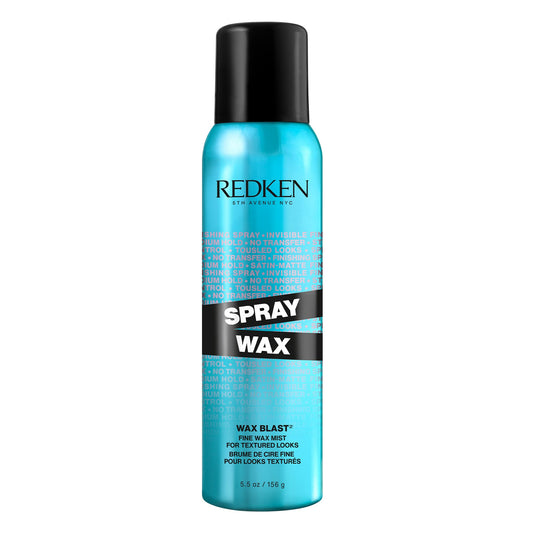Redken Spray Wax Invisible Texture Mist | For All Hair Types | High Impact Finishing Spray-Wax | Adds Volumizing Body & Dimension With A Satin-Matte Finish | Medium Control | 2 Oz