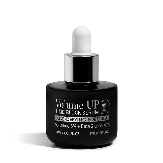 Volume UP Time Block Serum | Volufiline Serum for Skin Volume | 5% Volufiline + 40% Beta Glucan | Botox in a Bottle | Plumps Skin by Stimulating Fat Cells | Anti-Aging Topical Filler
