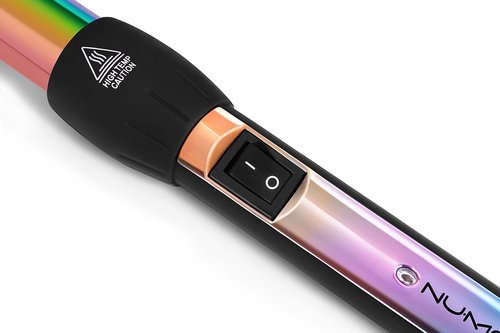 NuMe Love Wins Curling Wand, 1.25" Titanium Barrel, Far Infrared Heat Technology, Negative Ion Conditioning Technology, Includes Heat-resistant Styling Glove