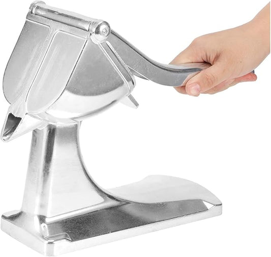 Manual Juicer Portable Orange Extractor Kitchen Tool Mini Multifunction Silver Lime, Compatible for Tangerine Tomato Citrus