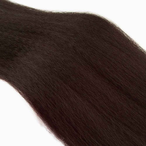 Giginger Brazilian Human Hair Bundles 26 28 30 Inch Chocolate Brown Yaki Wave Human Hair Bundles Brazilian Unprocessed Virgin Quick Weave Hair for Black Women