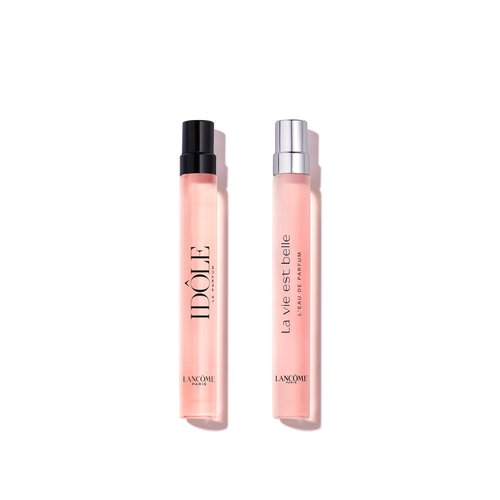 Lancôme Women’s Perfume Travel Bundle - La Vie Est Belle Eau de Parfum 0.34 Fl Oz & Idôle Eau de Parfum 0.34 Fl Oz - Travel Size Perfumes
