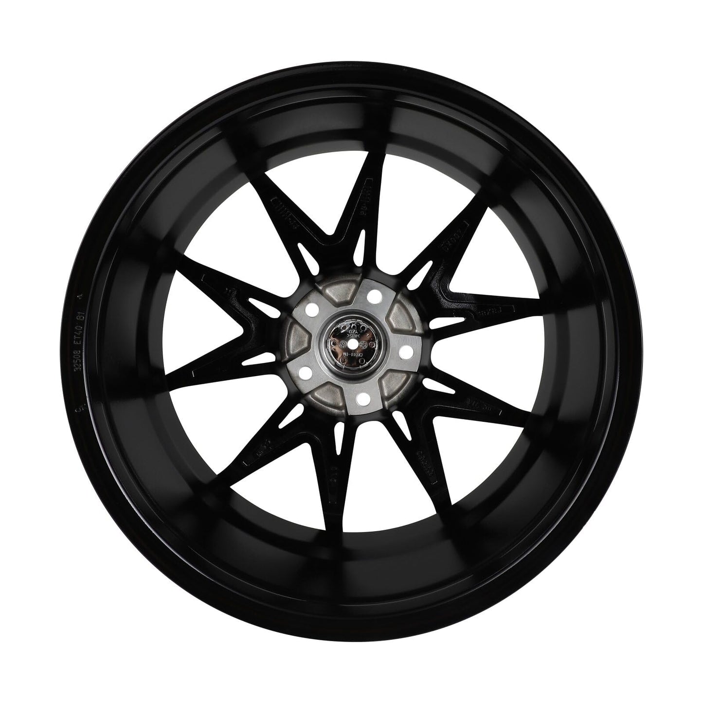 SCITOO wheel rims size:18 * 8.0in,ET:40,H/PCD:5 * 114.3,CB:73.1,1 pcs MATT BLACK