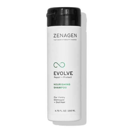 Zenagen Evolve Repair + Protect Nourishing Shampoo (Unisex) | Repairs & Strengthens Damaged Hair, Promotes Thicker Fuller Hair, Plant-Based, Color-Safe, Vegan, All Hair Types, 200 mL / 6.75 oz