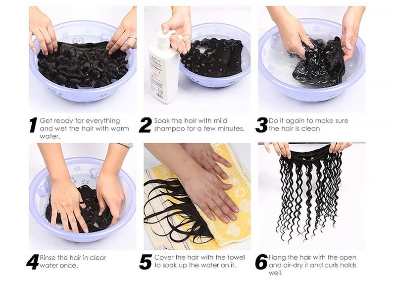 Deep Wave Human Hair Bundles Blonde 26 Inch Deep Single Bundle #27 Honey Blonde Human Hair Unprocessed Native Virgin Hair 100g Total Double Weft Crochet Human Hair Extensions for Women
