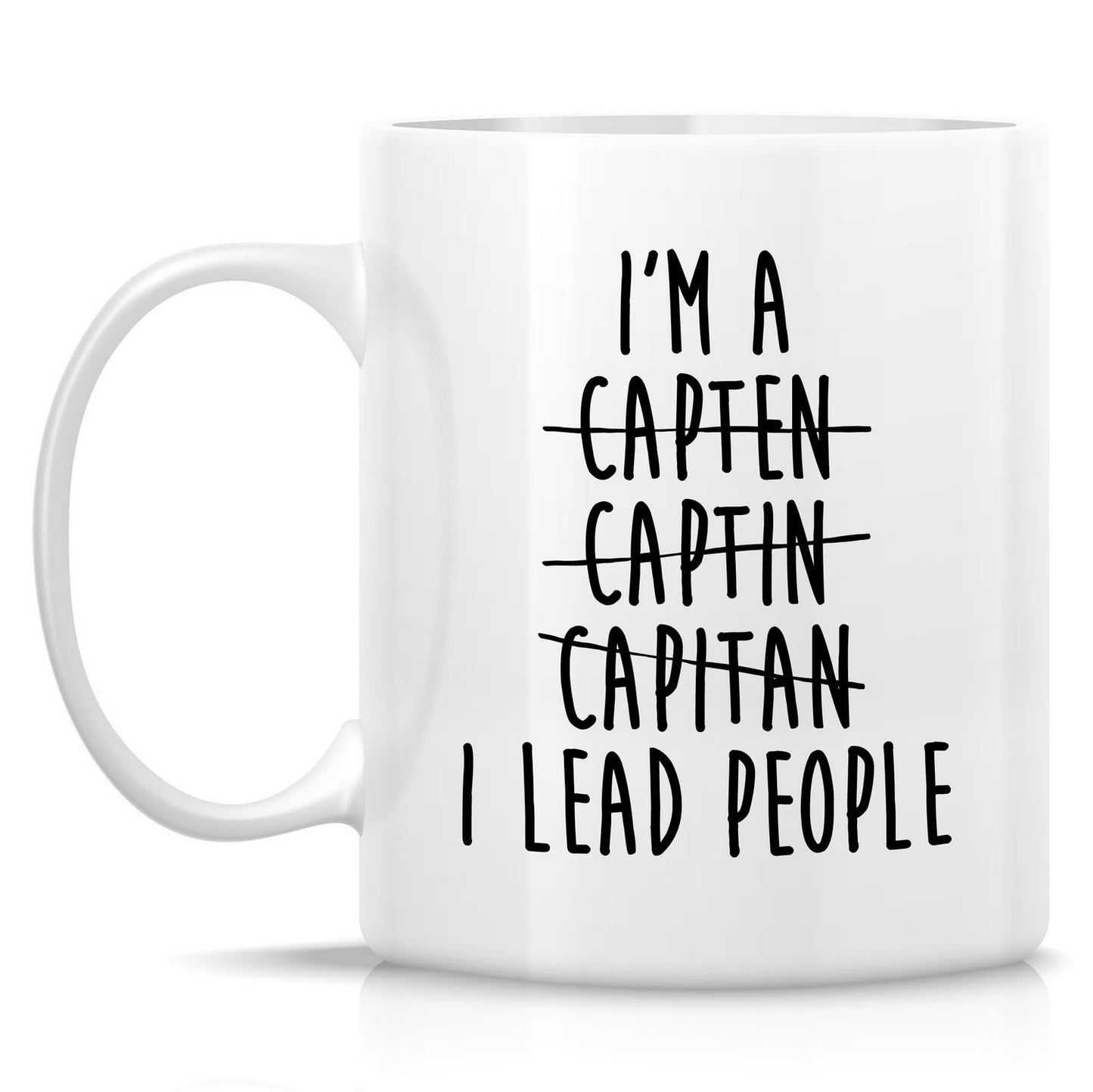 Retreez Funny Mug - Best Captain Promotion Promoted 11 Oz Ceramic Coffee Mugs - Humor Sarcasm Inspirational Appreciation Military Army Ship Captain Pilot gift for him her men women friend coworker dad
