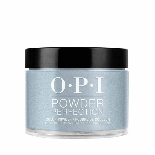 OPI Powder Perfection Suzi Talks with Her Hands | Opaque Muted Gray Crème Nail Dipping Powder | Muse of Milan Collection