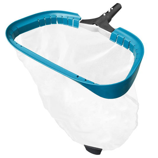 POOLWHALE Pool Net - Professional 20" Swimming Pool Leaf Skimmer Rake, Aluminum Frame Deep Nylon Bag, Ultra Fine Mesh Nets for Cleaning Leaves, Sand, Pollen, Finest Debris (No Pole)