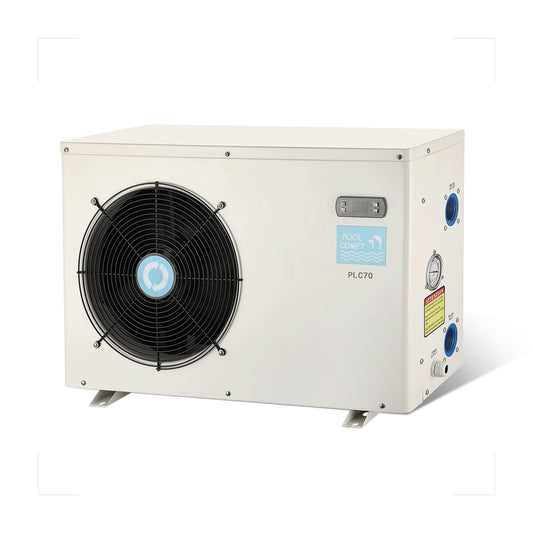 20000 BTU Swimming Pool Heat Pumps, Electric Pool Heater for 6000 Gallons Above Ground Pools and Inground Pool, 120V/60Hz Plug-in Pool Warmers