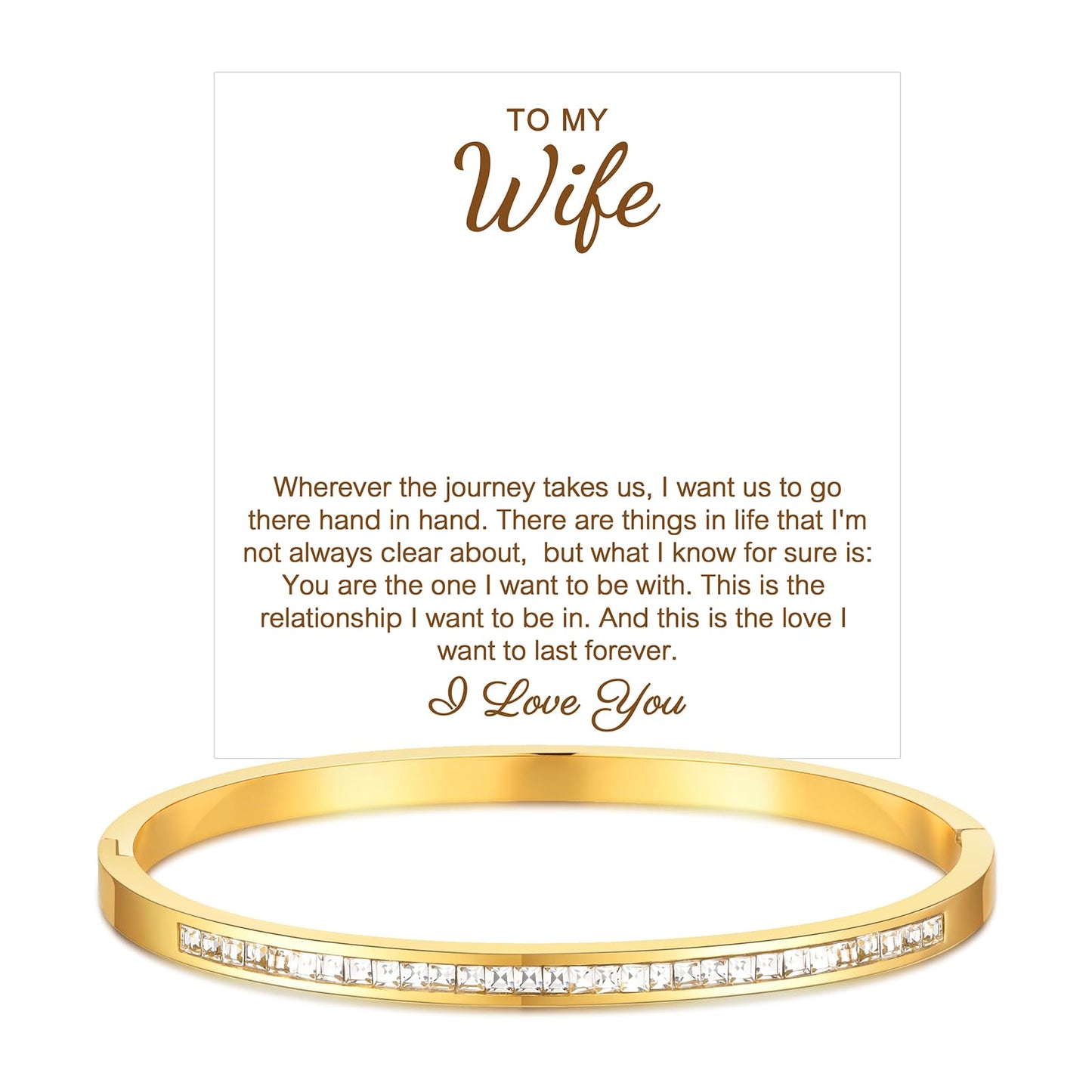 Gold Bangle Bracelets for Women - 18K Gold Plated Cubic Zirconia Bangle Bracelet，Classic Crystal Tennis CZ Bracelet Tendy Jewelry Party Christmas Birthday Valentine's Day Gift for Girlfriend Wife