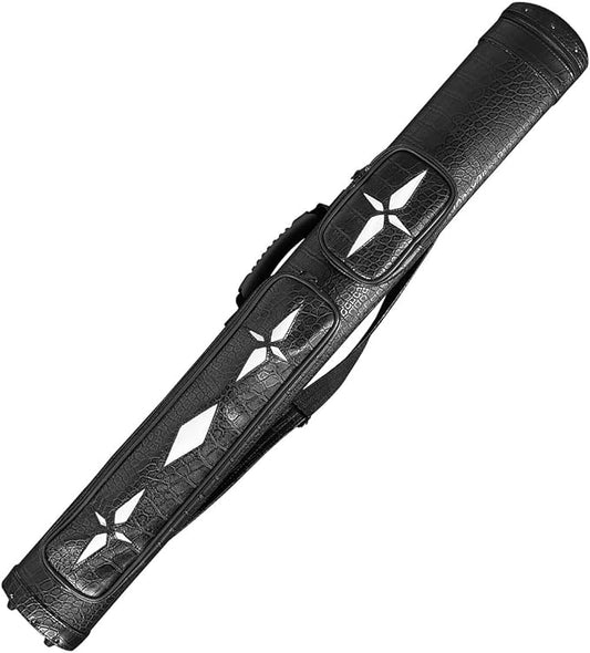 2X2 Billiards Pool Cue Tube Carrying Case