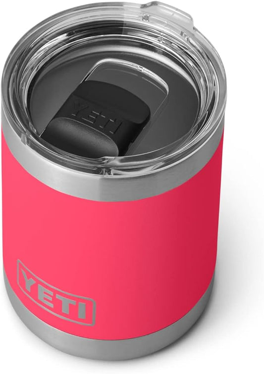 YETI Rambler 10 oz Lowball, Vacuum Insulated, Stainless Steel with MagSlider Lid