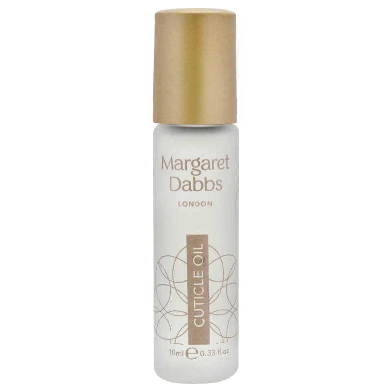 Margaret Dabbs London Pure Cuticle Oil Fast Absorbing Rollerball Oil to Restore Healthy Cuticles with Jojoba Oil and Borage Seed Oil 10ml