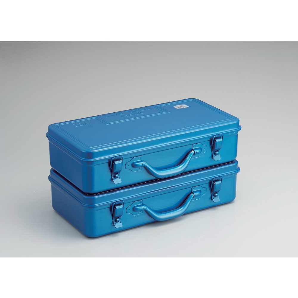 TRUSCO T-410 Trunk Tool Box, 16.5 x 8.7 x 4.3 inches (418 x 222 x 110 cm), Blue
