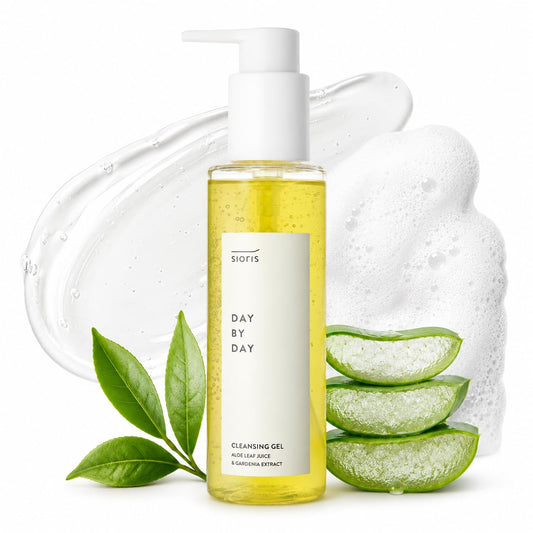 SIORIS Hydrating Gel Cleanser with Yuja Citrus Water – Low pH Gentle Face Cleanser for Sensitive Skin, Makeup Removal & Pore Care, Korean Skin Care 5.07fl.oz
