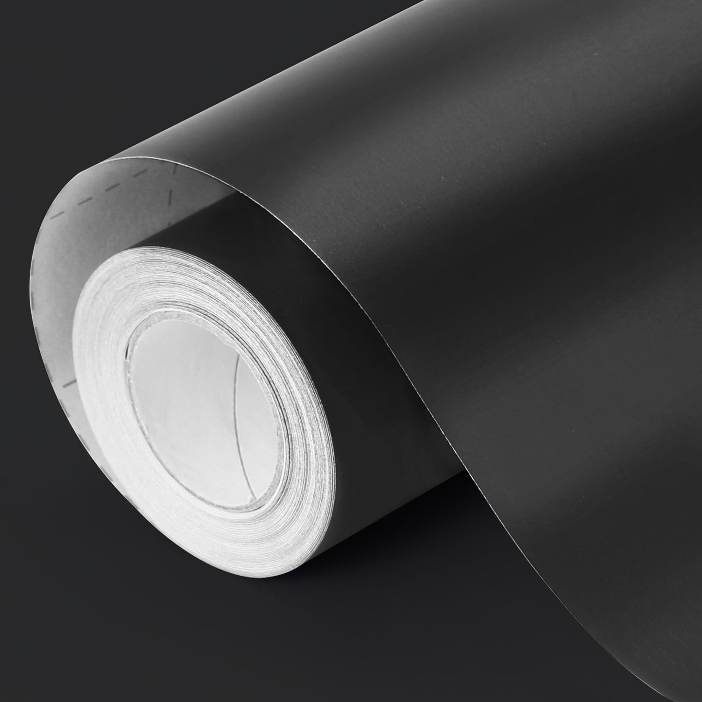 Black Wrapping Paper, 2 Roll 17inch x 33ft Matte Metallic Black Solid Color Gift Wrapping Paper Perfect for Graduation Gifts, Father's Day, Baby Shower, Birthday, Christmas, Wedding, DIY Invitations