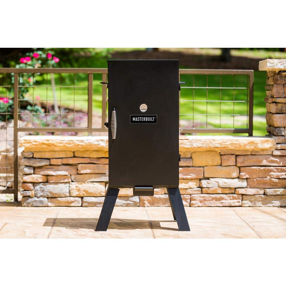 Masterbuilt 20070210, 30 inch, MB20070210 Analog Electric Smoker with 3 Smoking Racks, 30" Black (Old Version)