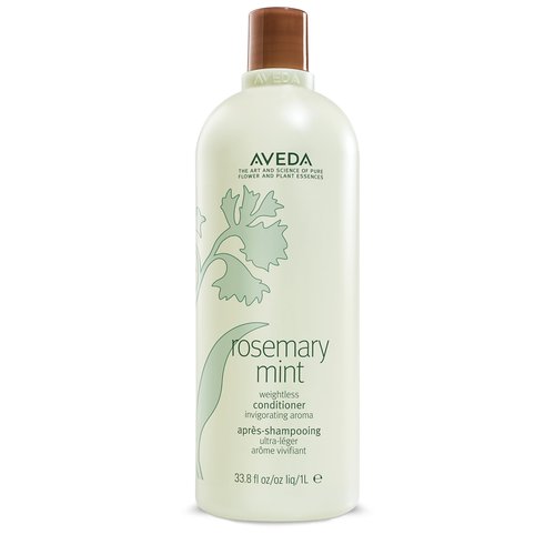 Aveda Rosemary Mint Weightless Conditioner | Lightweight Daily Conditioner | Adds Body & Shine| for Normal to Oily Hair, Fine to Medium Hair Types | Color Safe | 97% Naturally Derived*, 33.8 Fl Oz