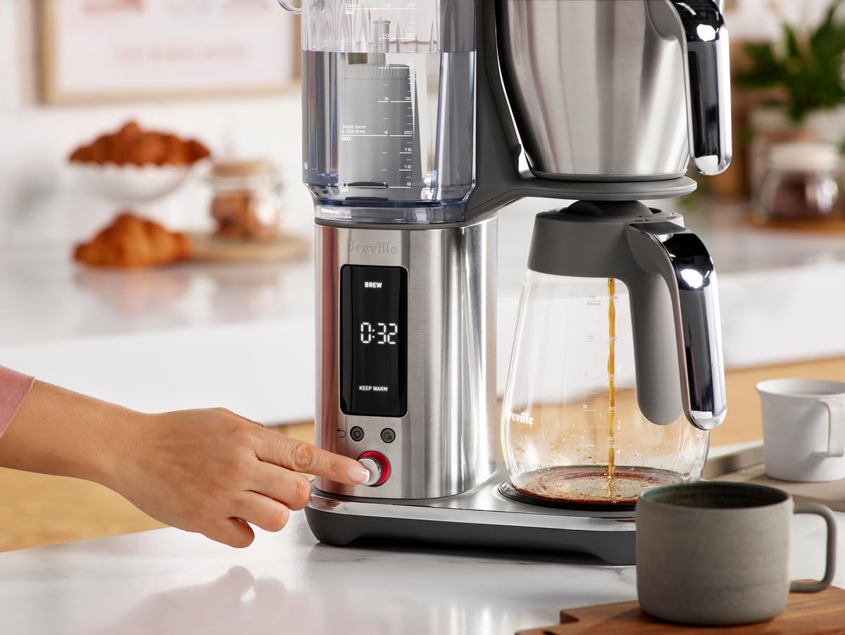 Breville Luxe Brewer Glass, Clear