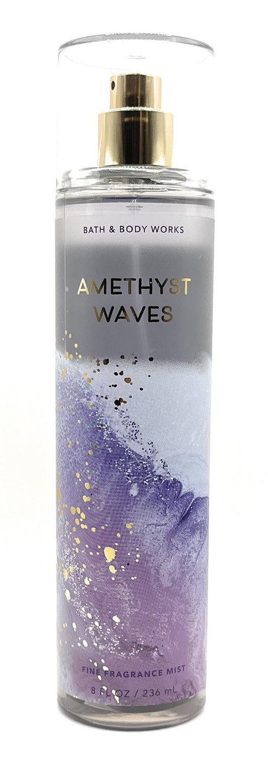Bath & Body Works Amethyst Waves Fine Fragrance Mist 8 Fluid Ounce Body Spray