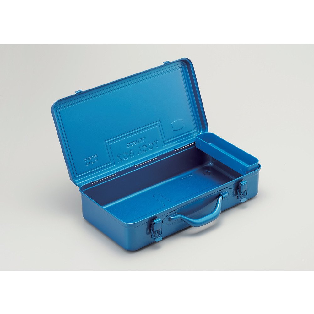 TRUSCO T-410 Trunk Tool Box, 16.5 x 8.7 x 4.3 inches (418 x 222 x 110 cm), Blue