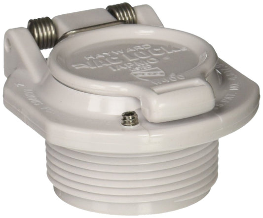 Hayward Vacuum Lock Safety Wall Fitting - White