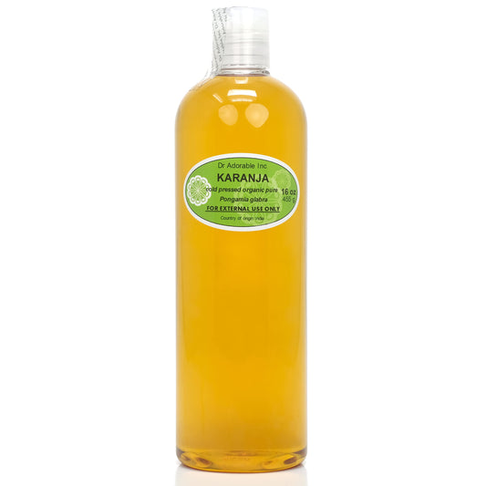 16 Oz Premium Karanja OIL Organic 100% Pure Unrefined Undiluted