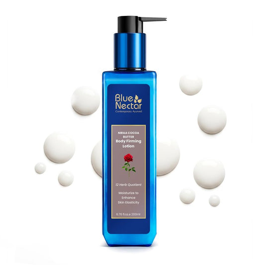 Blue Nectar Stretch Mark Cream for Pregnancy and Postpartum, Moisturizing Body Lotion for Women with Cocoa and Shea Butter for Pregnancy Gifts (12 Herbs, 6.76 fl oz)