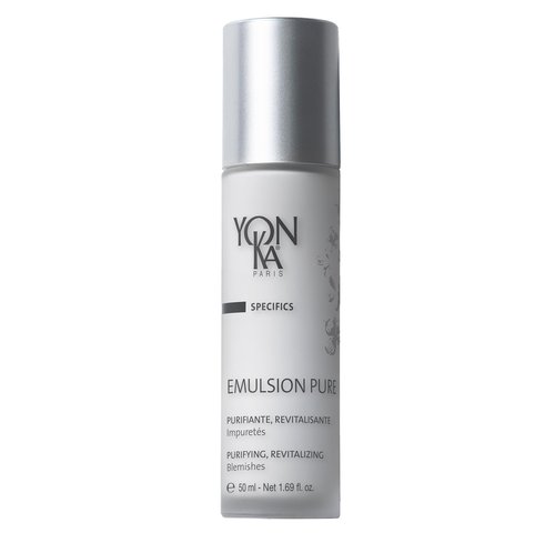 Yonka Specifics Emulsion Pure Purifiante & Regenerante, Purifying and Regenerating Emulsion (1.7 Ounce / 50 Milliliter) - Face Treatment for Acne-Prone Skin Types