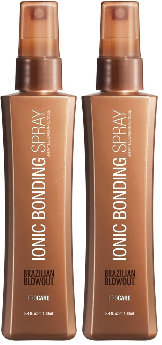 BRAZILIAN BLOWOUT Ionic Bonding Spray 3.4 fl oz,(Pack of 2)