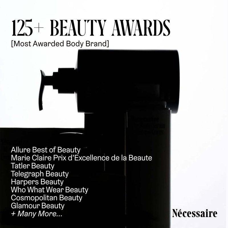 Nécessaire Body Essentials - Skin Care Gift Set For Women + Men - Travel-Size Body Wash, Body Lotion + Deodorant | Dermatologist-Tested. Hypoallergenic | Vegan | Aluminum-Free Deodorant (Olibanum)