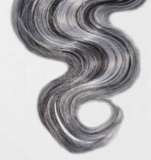 Condescension Human Hair Bundles P1B/GREY 24 26 28 inch Body Wave Human Hair Bundles Unprocessed Brazilian Virgin Quick Weave Hair for Black Women