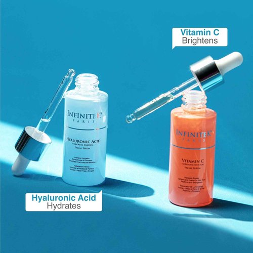 Infinitek® Paris, Perfect Duo SERUMMIX Kit - Vitamin C and Hyalouronic Acid