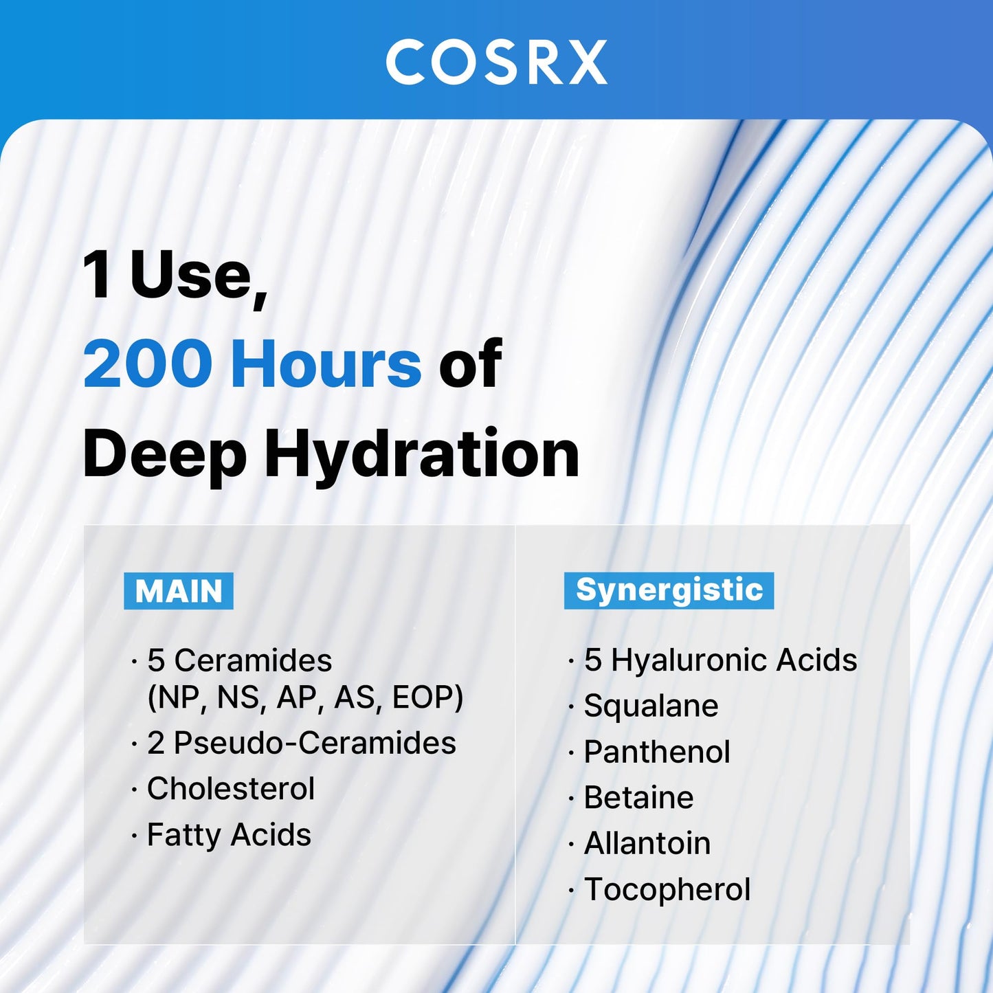 COSRX Ceramide Skin Barrier Moisturizer for Face with 7 Ceramides, Hyaluronic Acid & Panthenol, Barrier Repair Face Cream for Dry & Sensitive Skin, 2.7 oz, Korean Face Moisturizer, Korean Skin Care