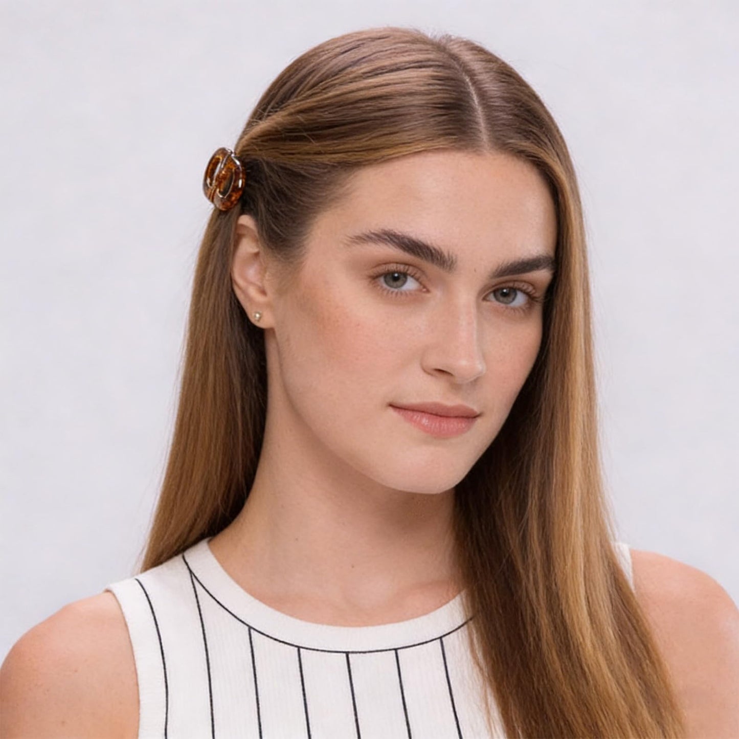 Magnetic Hair Clips, Strong Hold Magnetic Styling Clips, No-Slip Flat Magnetics Styling Clips, No-Crease Sectioning Hair Accessories for Thin & Thick Hair (2PCS-C)