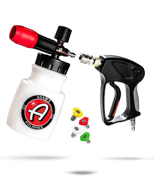 Adam's Polishes Premium Foam Cannon - Custom Snow Foam Cannon Soap Sprayer for Car Wash | Sprayer Cannister for Pressure Washer