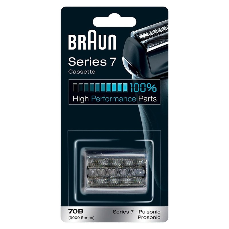 Braun 70B Replacement Foil and Cutter Cassette - Compatible with Older Series 7 Shavers - Made In Germany