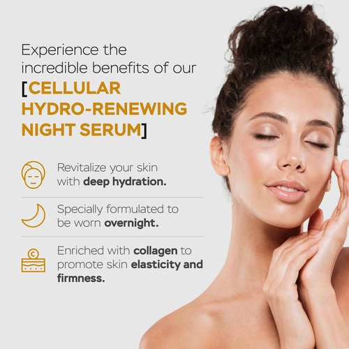 AM/PM Anti-Aging Facial Serum Duo, Deep Hydration, Photoaging Protection with Arabian Cotton Stem Cells & Hyaluronic Acid (AM), Firming & Rejuvenation with Centella Asiatica Stem Cells & Collagen (PM)