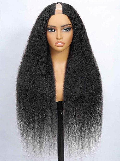 DMKEEP U Part Human Hair Wig 12A Upgraded Glueless Wigs Human Hair Straight U Part Wig Human Hair Wigs for Women 18 Inch