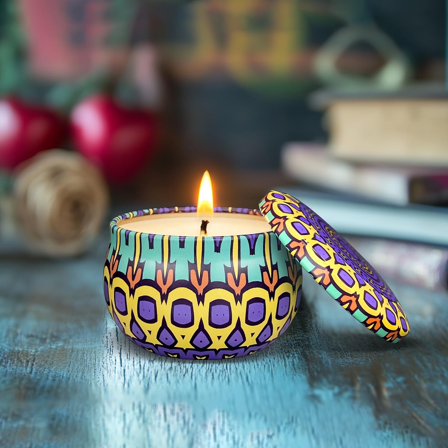 Scented Candles Gift Set, 12 Pack Candles for Home Scented, 300 Hour Long Lasting Soy Candle, Birthday Gifts for Women, Aromatherapy Candle for Stress Relief, Relaxation, Bath, Yoga