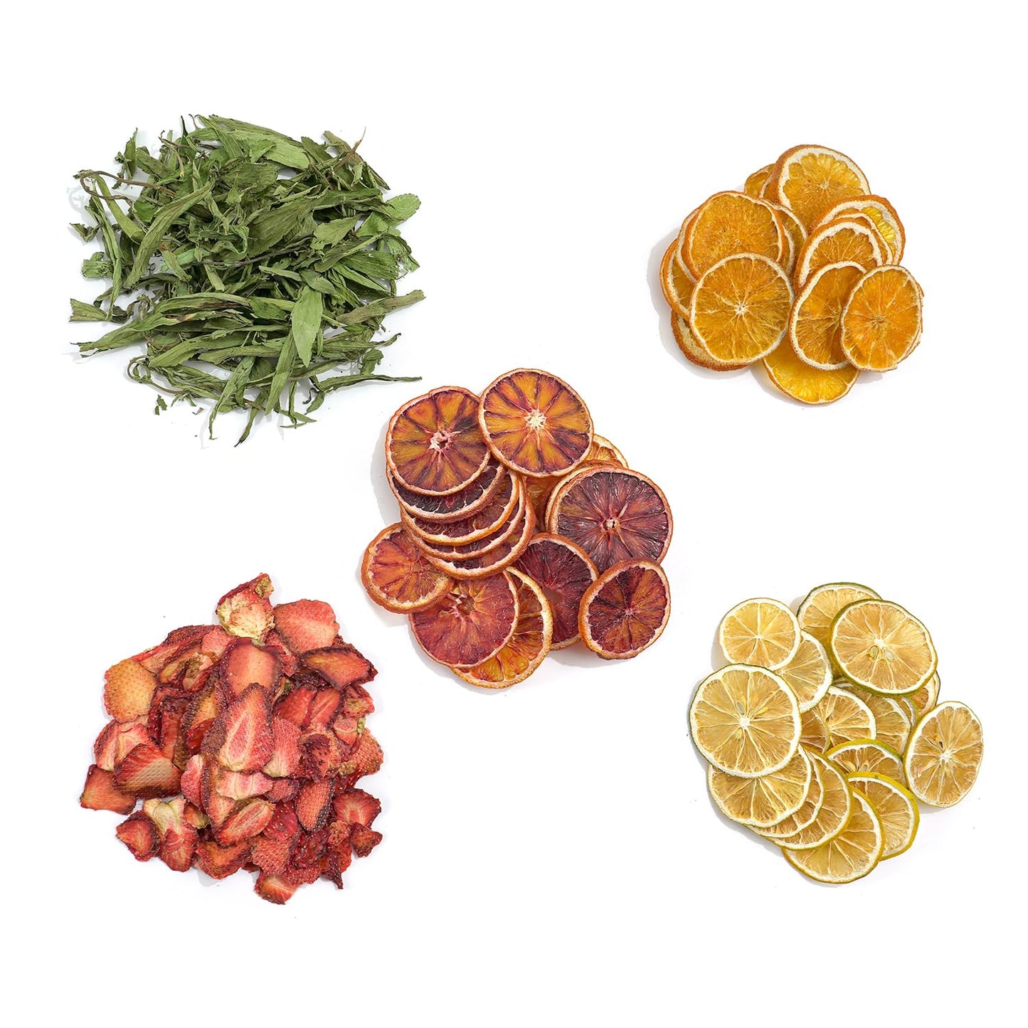 Natural Dried Fruit and Flower Kit for DIY Crafts - 25 Bags, Ideal for Soap Making, Candle Making, Resin Jewelry, Bath Bombs, and Nail Art - Includes Rose Petals, Rosebuds, Lilium, Jasmine, and More