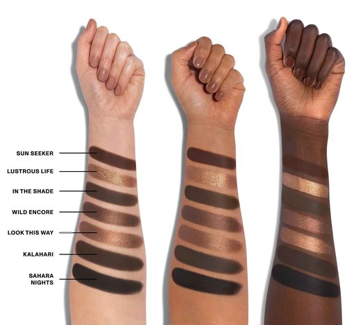 Morphe 35XO & 35U Cosmetic Palettes - Natural Flirt and Gilded Desert Eyeshadows - Made to Build, Blend & Layer for Everyday, Versatile Makeup Looks - (2 Count, 1.98 oz each)