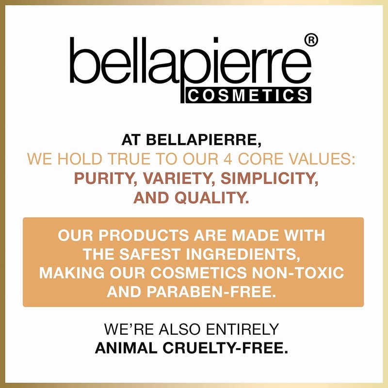 bellapierre Mineral Bronzer - Loose Powder | SPF Protection | Warms Skin Tone for a Sun-Kissed Look | Non-Toxic & Paraben Free - 0.3 Oz